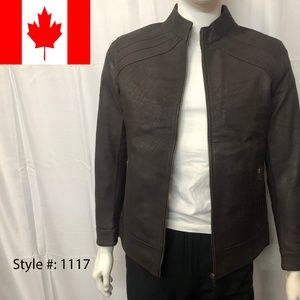 Genuine Leather Jacket for men art#1117